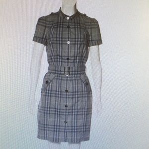 Burberry Brit Nova Check Belted Dress
